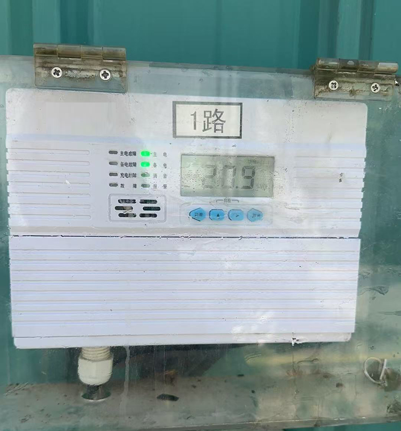 四特酒有限公司气体报警控制器安装现场